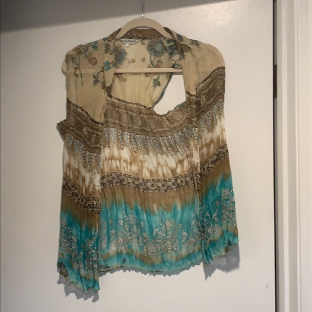 Sleeveless Claudia Richards blouse